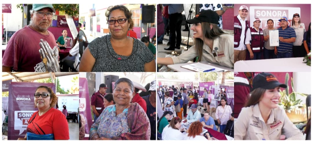 Beneficia Gobernador Durazo a más de 14 mil familias con jornadas de servicios gratuitos “Sonora Atiende” en Hermosillo