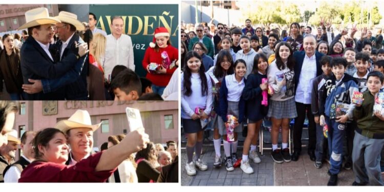 Gobernador Durazo lleva alegría y bienestar a miles de familias sonorenses con el Operativo Navideño