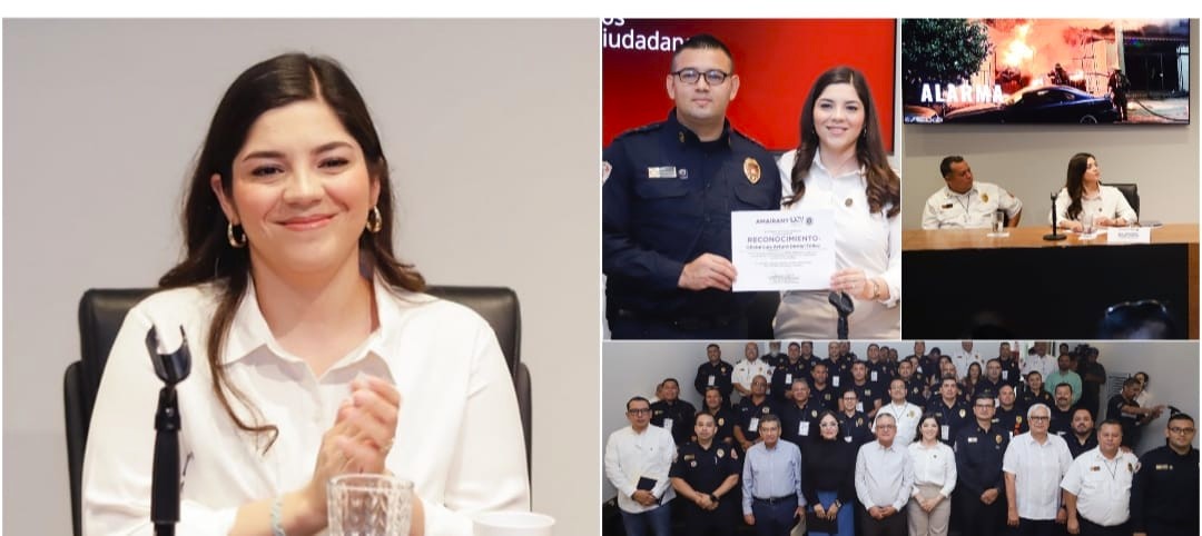 El Congreso de Sonora reconoce el trabajo de bomberos con conferencia
