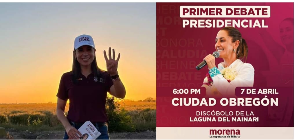 INVITA ANABEL ACOSTA A PRESENCIAR EL DEBATE EN LA LAGUNA DEL NÁINARI