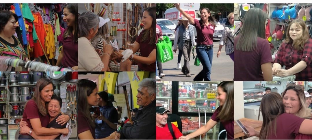 ESCUCHA ANABEL ACOSTA A LOCATARIOS DE MERCAJEME