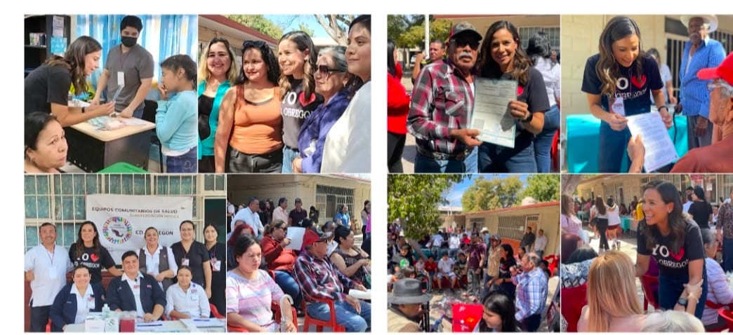 RECIBEN MÁS DE MIL 400 ACCIONES HABITANTES DE PROVIDENCIA GRACIAS A JORNADA IMPULSADA POR LA DIPUTADA ANABEL ACOSTA