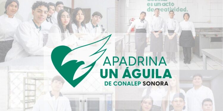 Gobierno de Sonora impulsa la campaña permanente “Apadrina un Águila” en Conalep