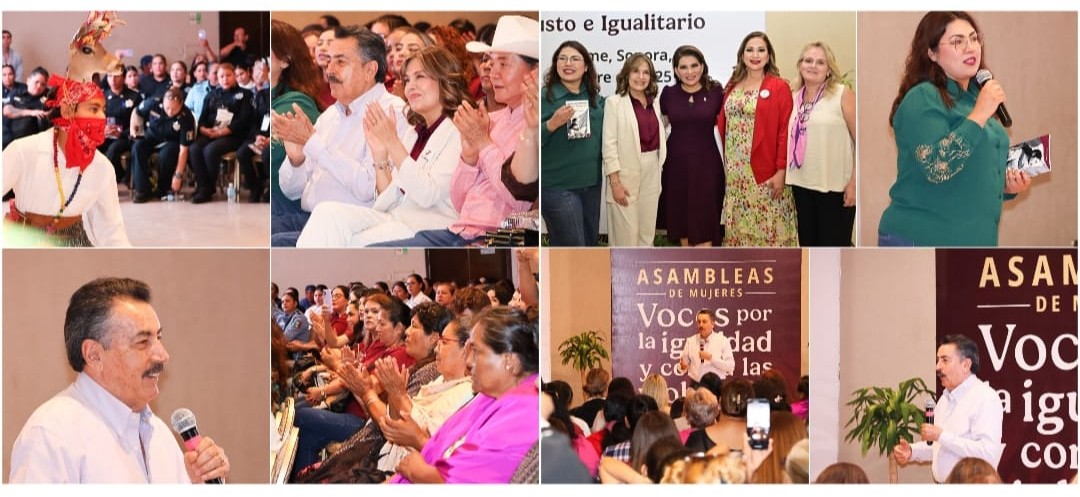 REALIZAN EN CAJEME ASAMBLEA DE MUJERES “VOCES POR LA IGUALDAD Y CONTRA LAS VIOLENCIAS”
