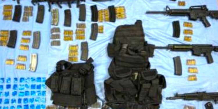 AMIC desarticula célula generadora de violencia en Cajeme, les aseguran 6 armas y un vehículo