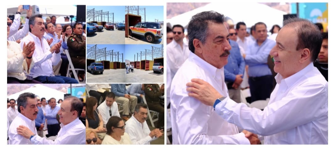 ATESTIGUA PRESIDENTE MUNICIPAL RELANZAMIENTO DEL PUERTO DE GUAYMAS Y EL PRIMER EMBARQUE DE AUTOS