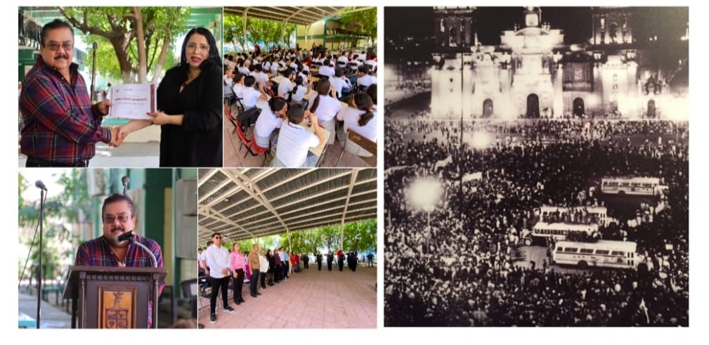 CONMEMORA AYUNTAMIENTO 56 ANIVERSARIO DEL MOVIMIENTO ESTUDIANTIL DEL 68