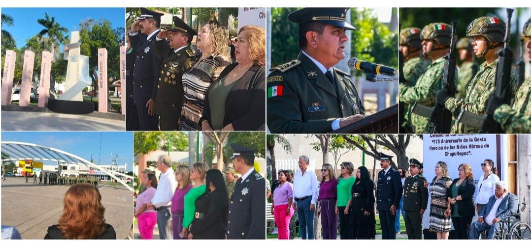 CONMEMORAN EL 178 ANIVERSARIO DE LA GESTA HEROICA DE CHAPULTEPEC