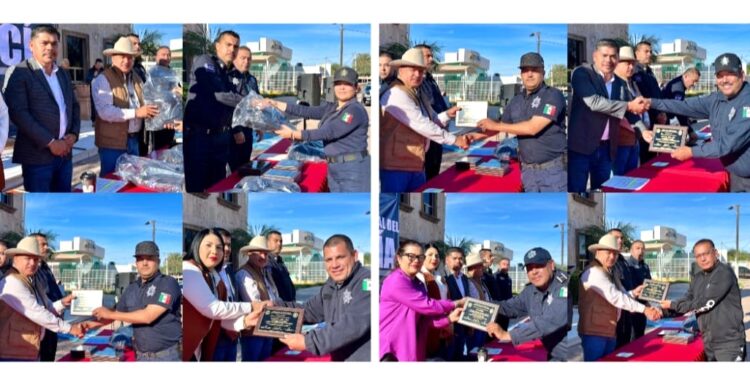 Conmemoran en Bácum el Día Internacional del Policía