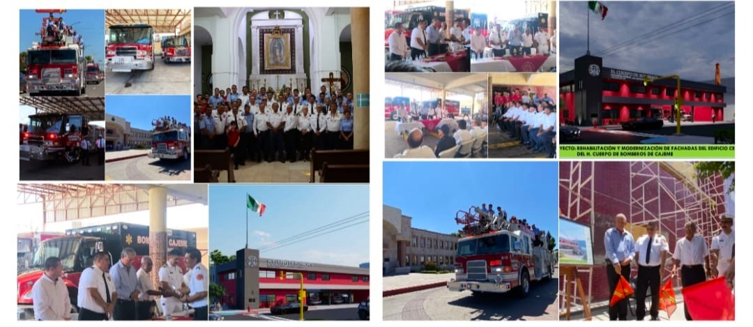 RECONOCE GOBIERNO MUNICIPAL DE CAJEME A LAS Y LOS BOMBEROS EN SU DÍA