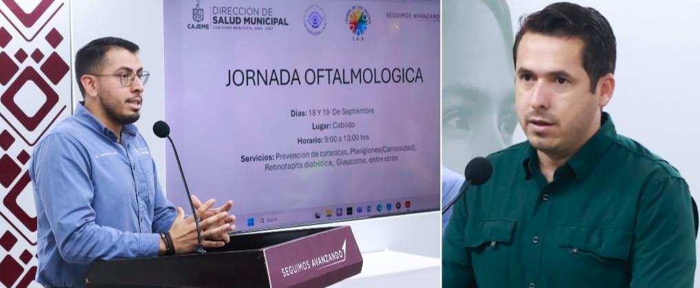 INVITA GOBIERNO DE CAJEME A BRIGADA OFTALMOLÓGICA