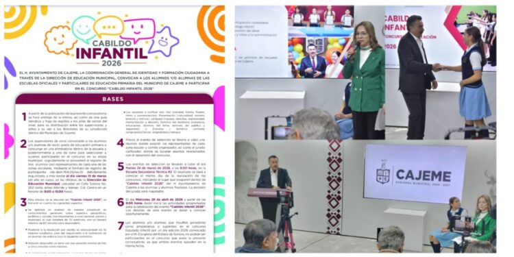 IMPULSA AYUNTAMIENTO DE CAJEME LA PARTICIPACIÓN CIUDADANA CON EL CABILDO INFANTIL 2026