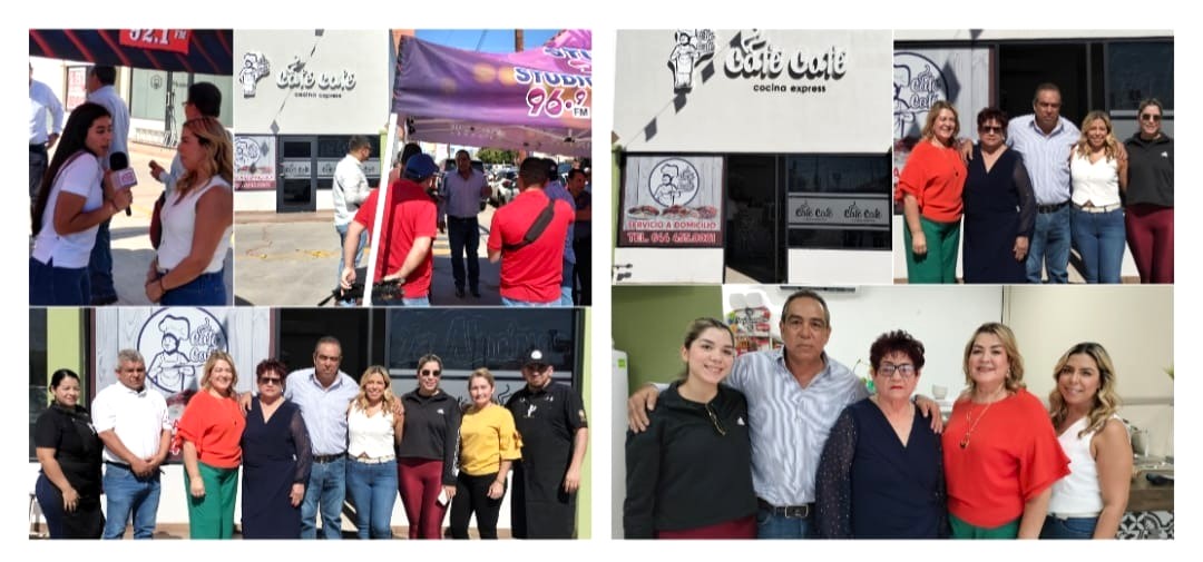 INAUGURAN CAFÉ CAFÉ  COCINA EXPRESS SUCURSAL 200 Y CALIFORNIA