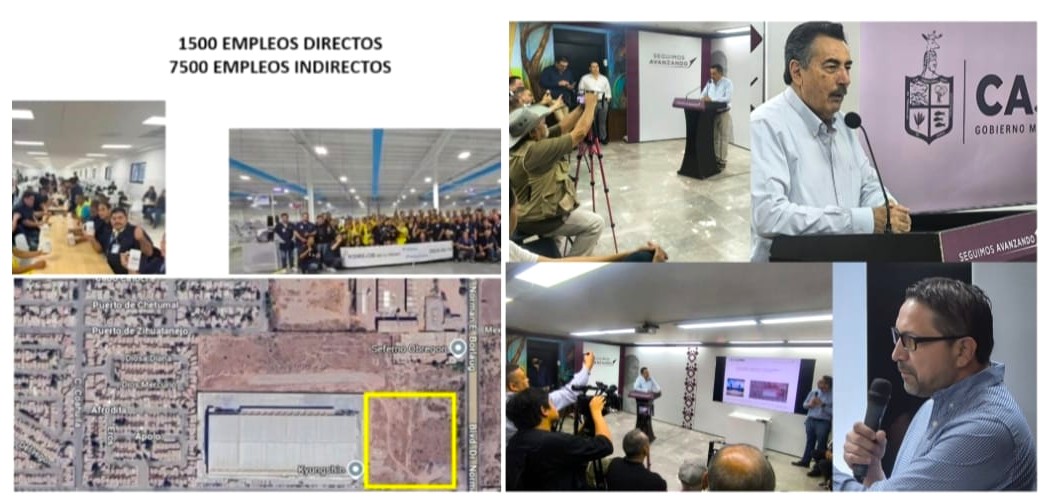 CAJEME SIGUE CRECIENDO CON INVERSIÓN Y GENERACIÓN DE EMPLEOS