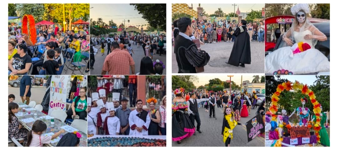 CAJEME Y SUS COMISARÍAS SE VISTEN DE COLORES DURANTE EL FIN DE SEMANA CON FESTIVAL DE LAS CALACAS