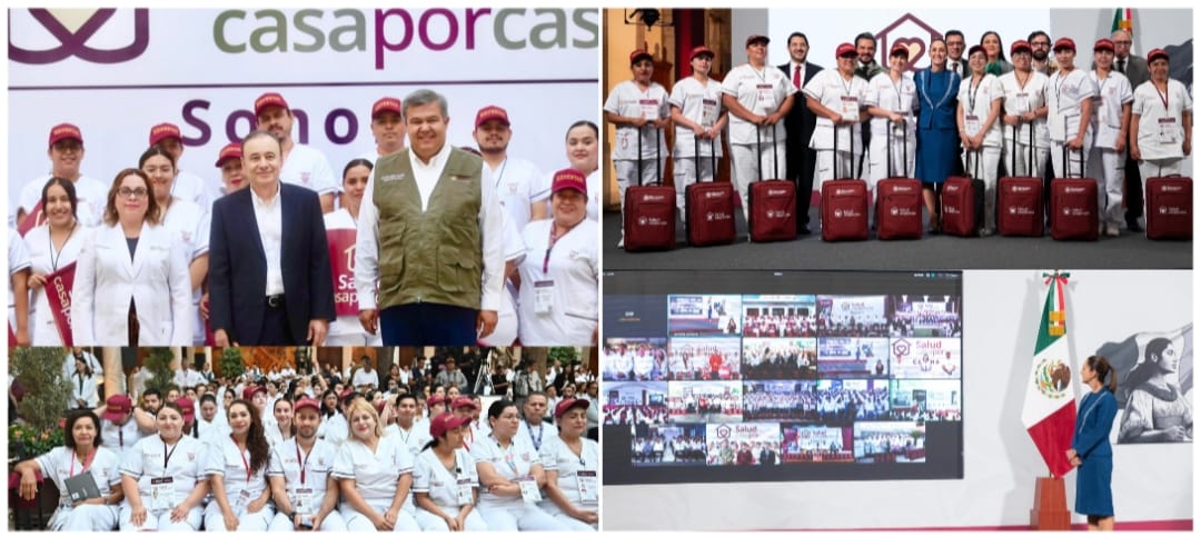 Presidenta Claudia Sheinbaum encabeza el arranque nacional de Salud Casa por Casa