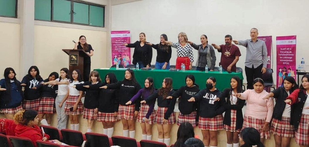 Participa Cecyte Sonora en “Escuela de Fortalecimiento de Liderazgos Adolescentes”