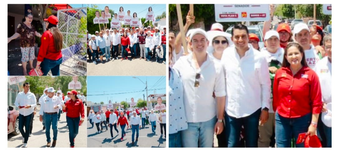 Celida y Froylán realizan intensa jornada en pro del Plan C