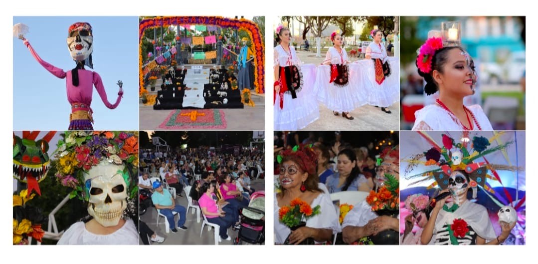 CIERRE VIBRANTE Y COLORIDO DEL FESTIVAL DE LAS CALACAS 2024 EN CAJEME