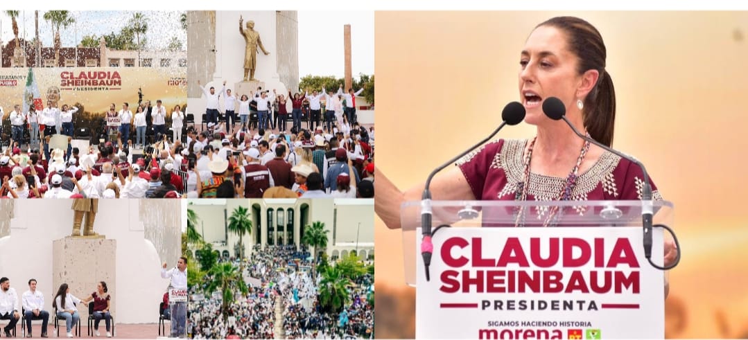 El Plan C en Sonora es ganar los tres senadores de la 4T: Dra. Claudia Sheinbaum en Sonora