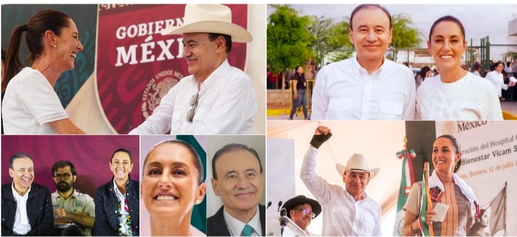 Gobernador Durazo reconoce liderazgo y compromiso de Presidenta Sheinbaum con Sonora en primer año de gobierno