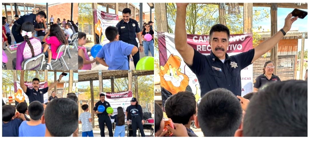 REALIZAN CON ÉXITO CAMPAMENTOS RECREATIVOS DE PROGRAMAS PREVENTIVOS DE LA SSPM EN CAJEME