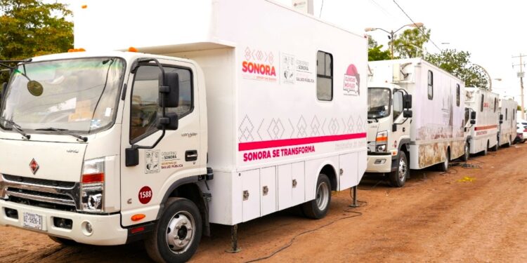 Llevan Clínicas Móviles de Medicina Preventiva salud a todos los municipios de Sonora