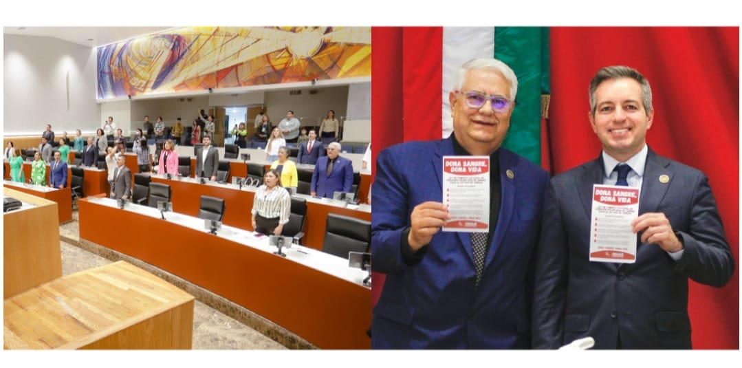 Buscan incentivar donación voluntaria de sangre Omar Del Valle Colosio y Raúl González De La Vega