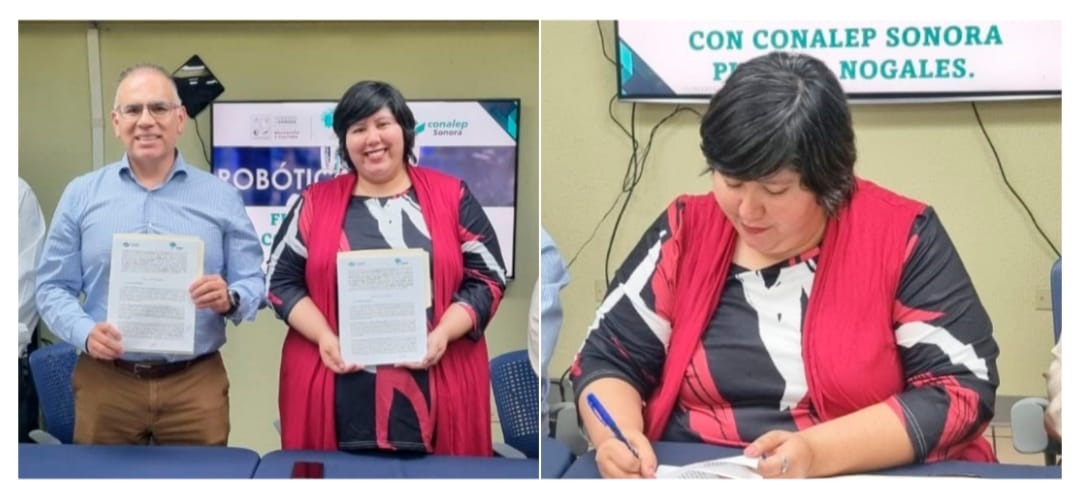 Fortalece Conalep Sonora aprendizaje sobre robótica y biónica en sus planteles