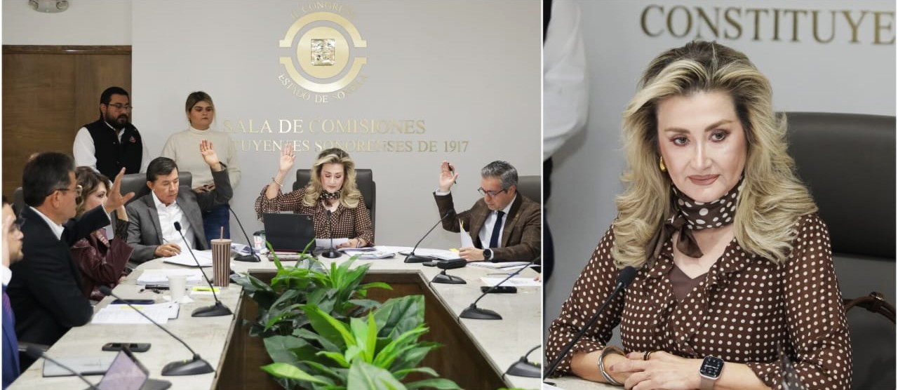 Aprueba Comisión de Hacienda del Congreso de Sonora proyecto de paquete económico 2026