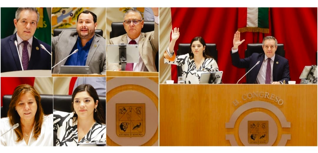 Discutirá Congreso de Sonora renuncias de magistrados, nuevas leyes y financiamientos municipales en sesión extraordinaria