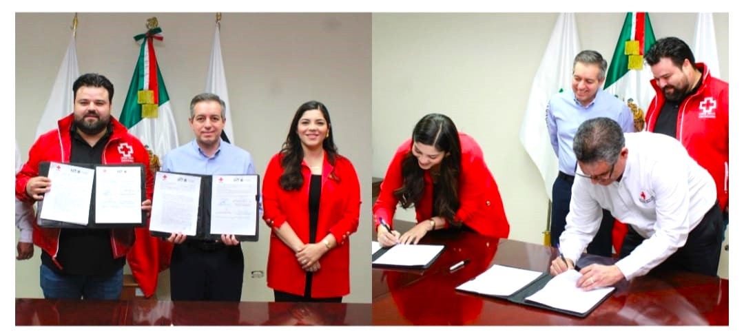 Congreso de Sonora y Cruz Roja Mexicana firman convenio de colaboración