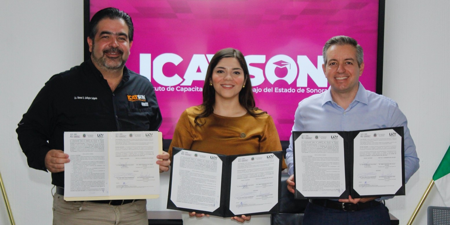 Impulsa Congreso de Sonora capacitación de sus trabajadores a través de Icatson