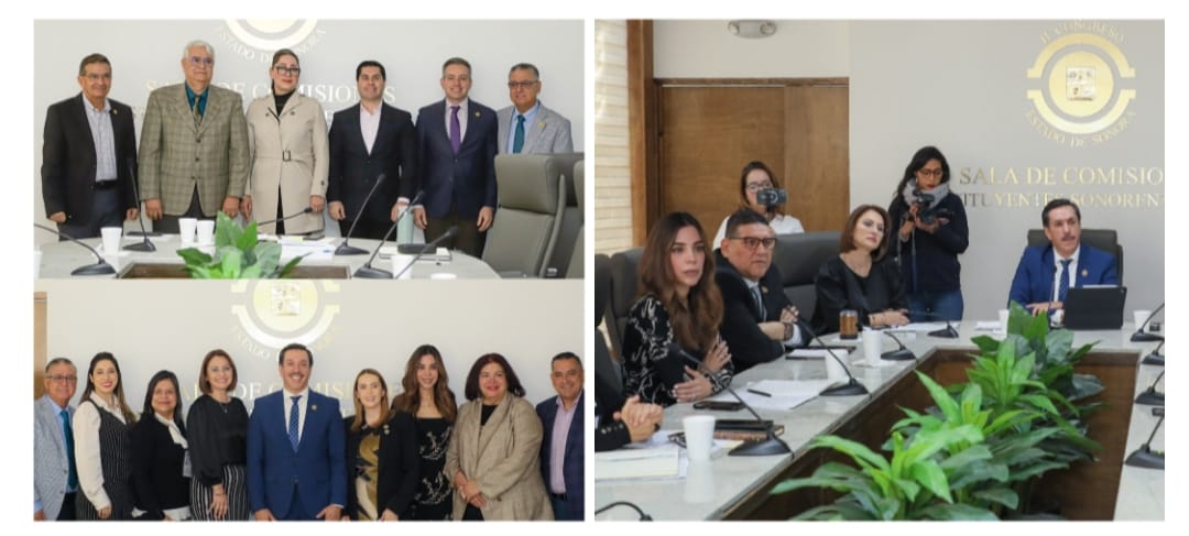 Comisiones del Congreso de Sonora abordan temas de migración y desarrollo urbano