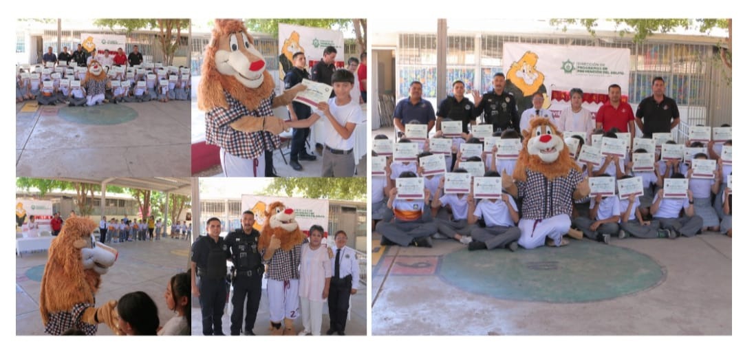 CELEBRA SSPM GRADUACIÓN DEL PROGRAMA DARE EN LA PRIMARIA PDTE. MANUEL ÁVILA CAMACHO