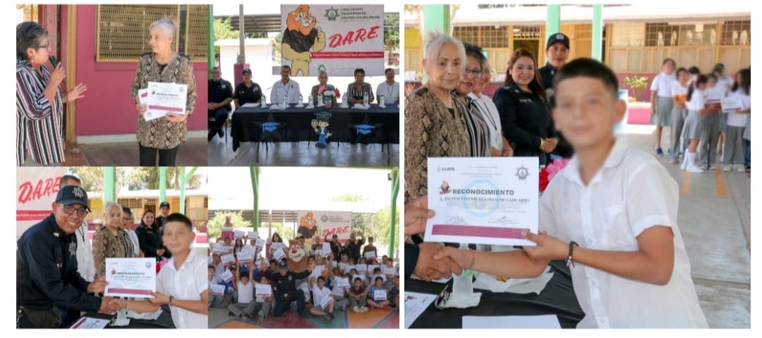 CELEBRA SSPM GRADUACIÓN DE NIÑAS Y NIÑOS DEL PROGRAMA DARE