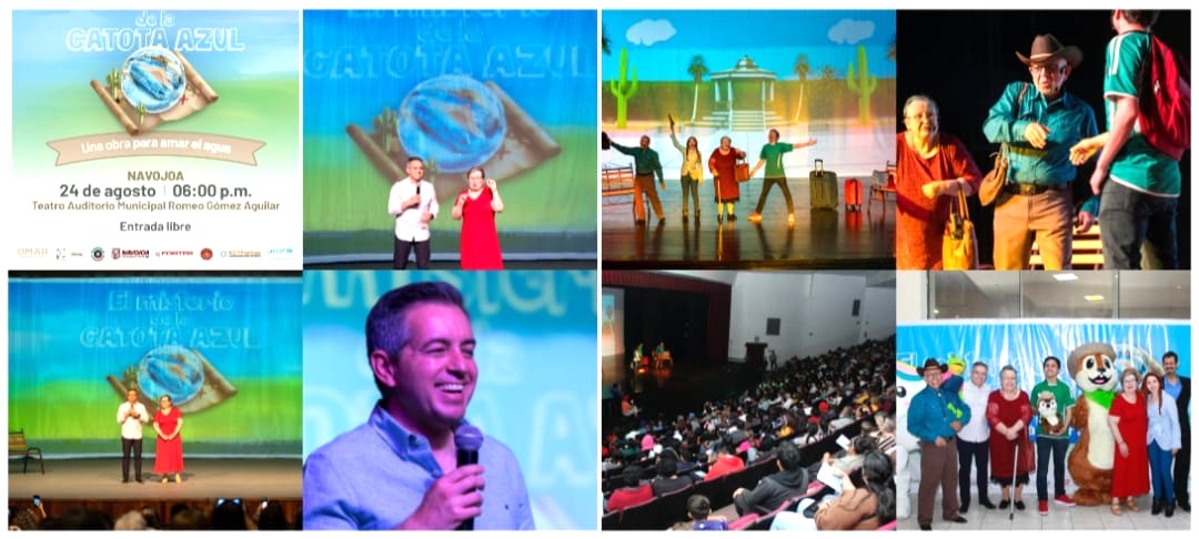Llevará Omar Del Valle Colosio obra de teatro a Navojoa para cuidar el agua