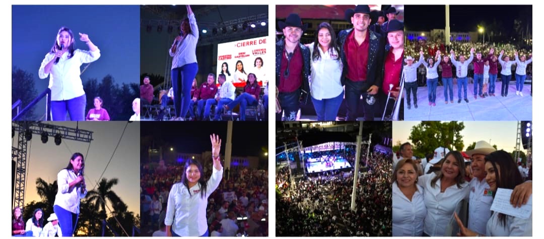 Gran Cierre de Campaña de Deni Gastelum y la Fórmula de Morena en Cajeme