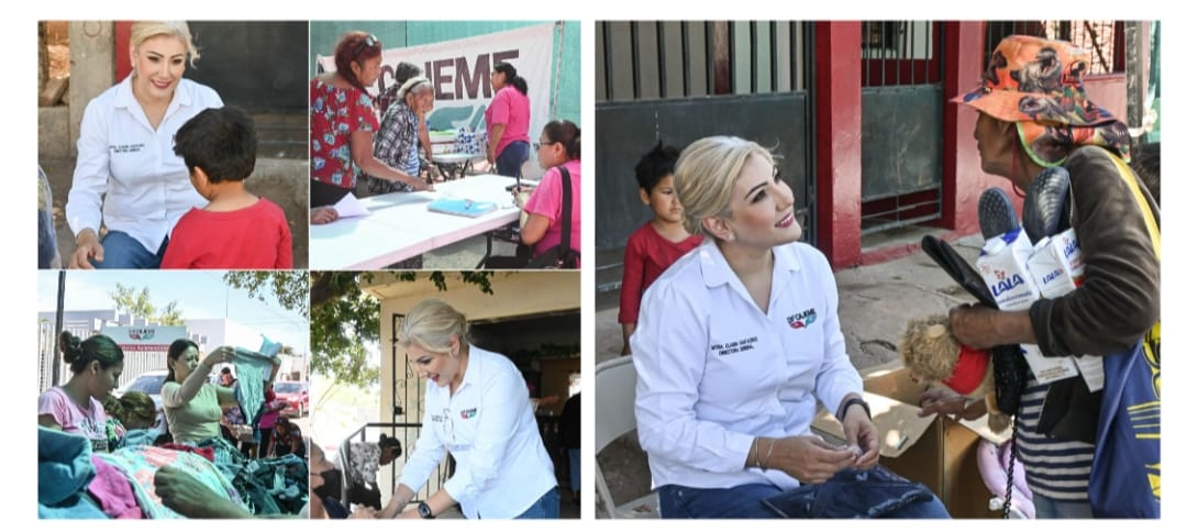 DIF CAJEME BRINDA APOYO A LAS FAMILIAS DE LA COLONIA CAJEME CON EL PROGRAMA “DIF EN TU COLONIA”