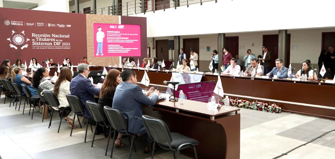 Sonora presenta buenas prácticas en la Reunión Nacional de Titulares de los Sistemas DIF 2025