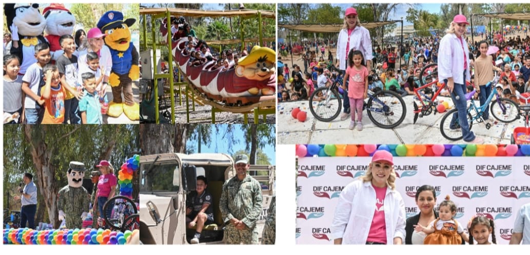 DIF MUNICIPAL FESTEJÓ A NIÑAS Y NIÑOS DE CAJEME