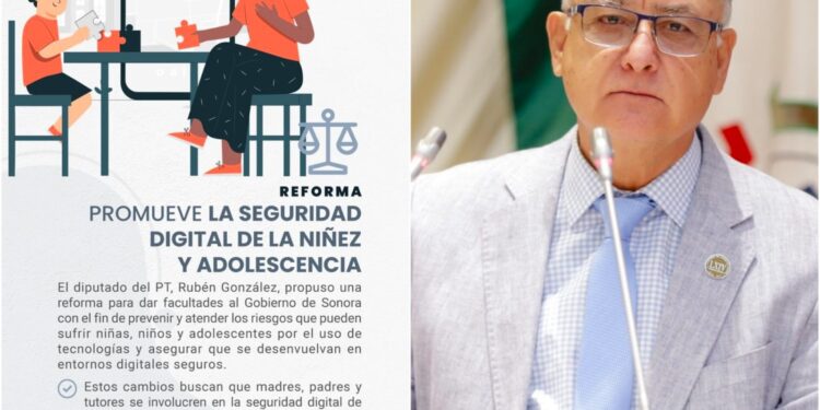 Diputado Rubén González refuerza la seguridad digital de niñas, niños y adolescentes