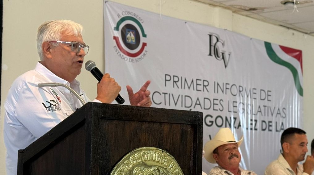 Diputado Raúl González de la Vega rinde su primer informe de actividades legislativas