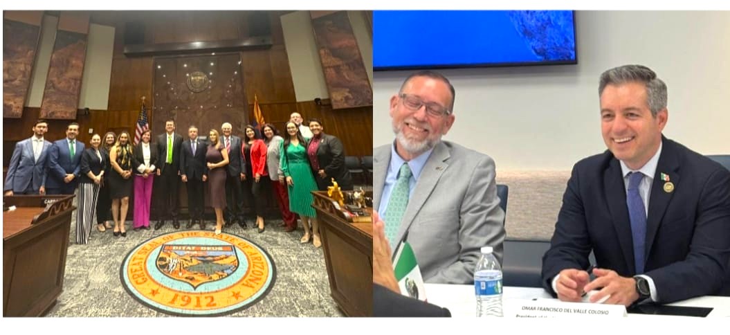 Dialogan legisladores del Congreso de Sonora y de Arizona sobre comercio y desarrollo regional