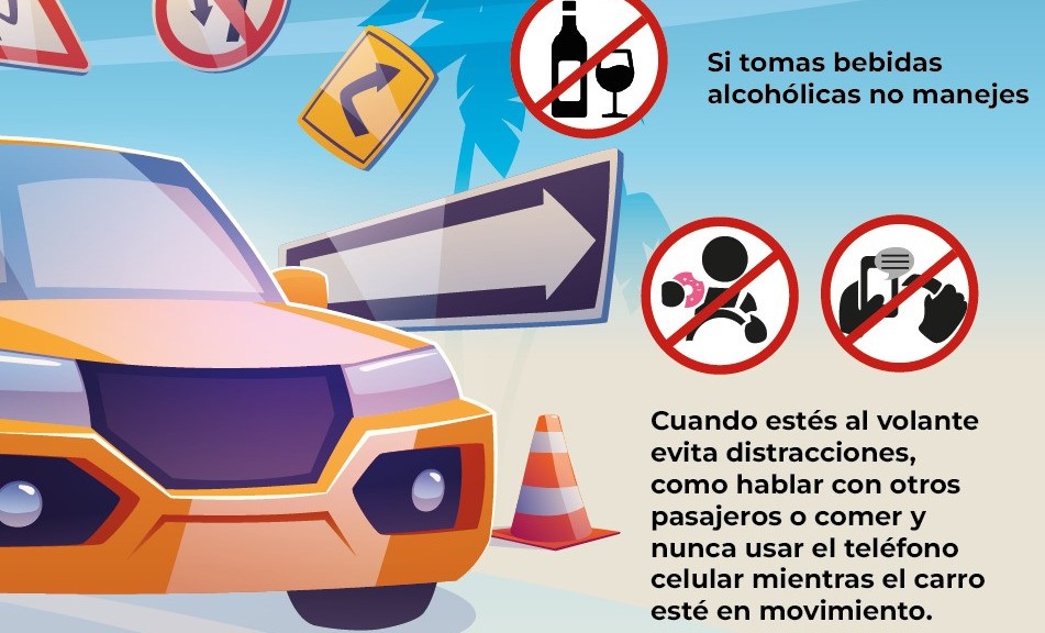 Evitar distractores es primordial para prevenir accidentes viales: Salud Sonora
