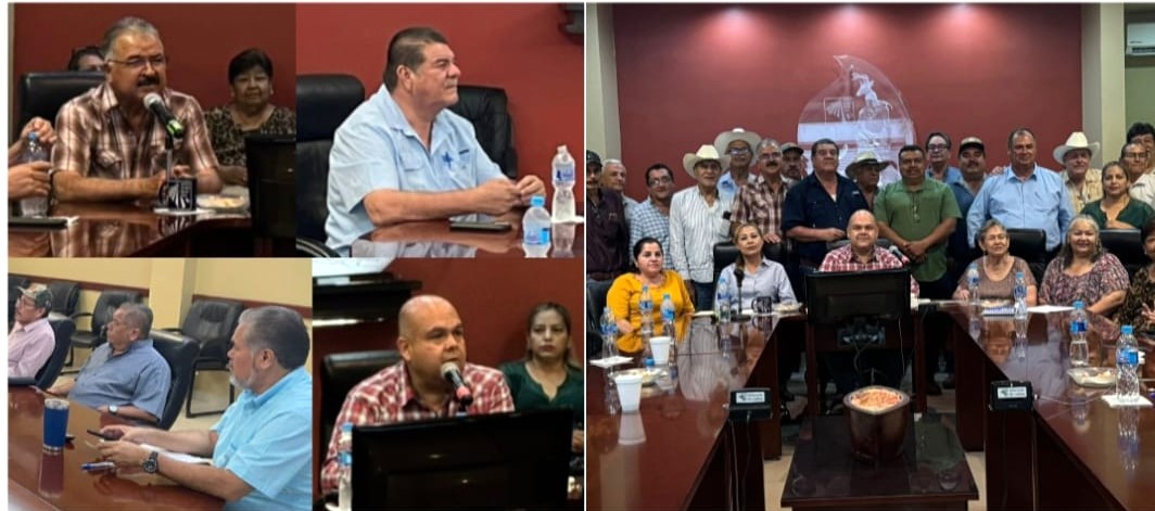 SE REÚNEN INTEGRANTES DEL SECTOR EJIDAL, CON DIRECTIVOS Y FUNCIONARIOS DEL DISTRITO DE RIEGO DEL RÍO YAQUI