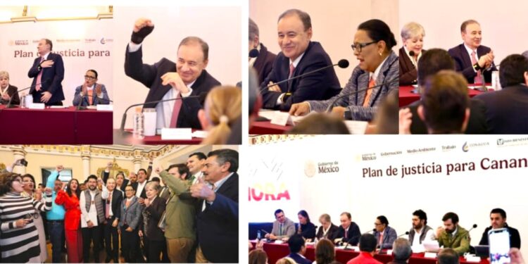 Después de 18 años, Durazo concreta el acuerdo que hace justicia al Río Sonora y a Cananea