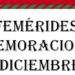 EFEMÉRIDES Y CONMEMORACIONES DEL 27 DE DICIEMBRE