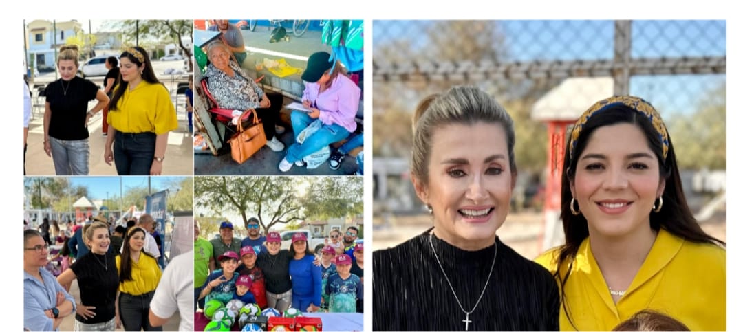 Las diputadas Ely Sallard y Amairany Peña acercan servicios gratuitos a vecinos de Villa Bonita de Hermosillo