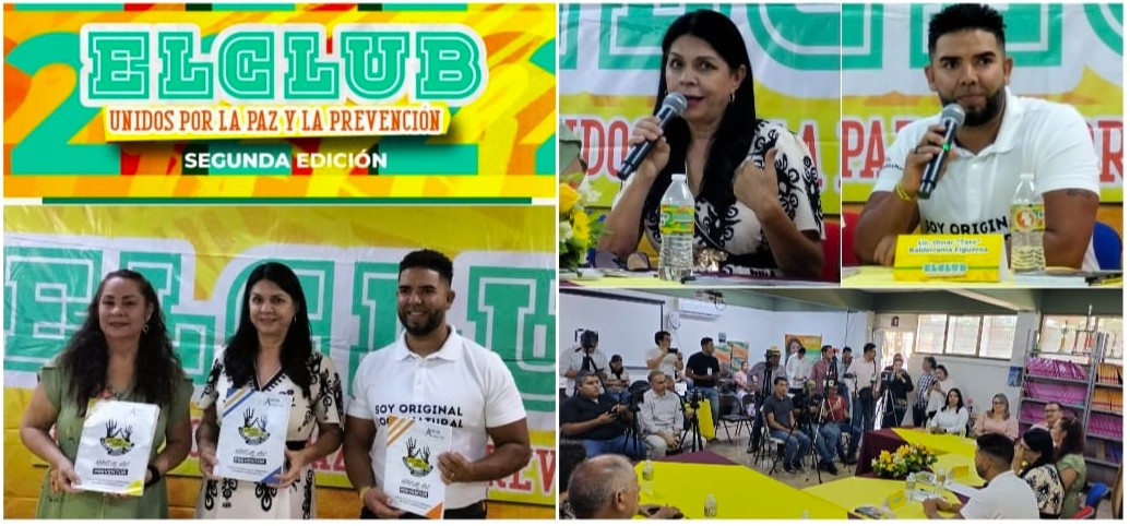 Diputada Ernestina Castro Arranca Segunda Edición de EL CLUB ‘Unidos Por La Paz y la Prevención’